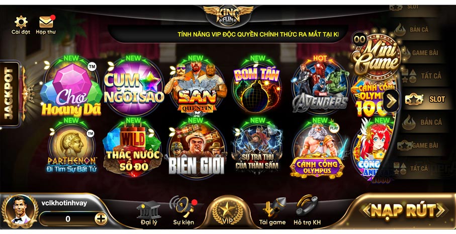 game nổ hũ kingfun